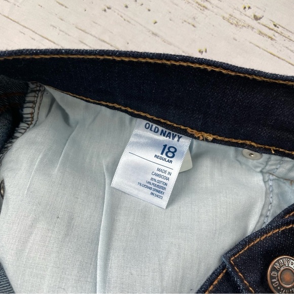 Old Navy Women’s The Flirt Dark-wash Plus Size Skinny Jeans Size 18 Regular - Picture 5 of 7